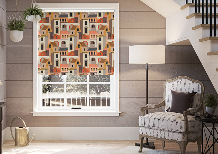 Santiago, Salsa - Twist&Fit Roller Blind - Image 3